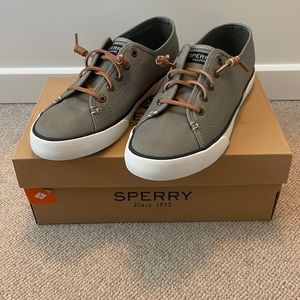 SPERRY TOP-SIDER PIER VIEW CORE GREY SNEAKERS NEW size 8.5M